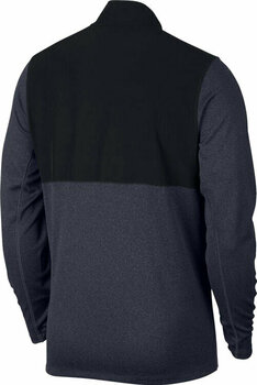 Суичър/Пуловер Nike Dry Core 1/2 Zip Mens Sweater Obsidian/Blue Void/Black M - 2