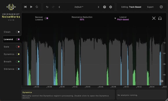 Студио софтуер Plug-In ефект NoiseWorks VoiceAssist (Дигитален продукт) - 2