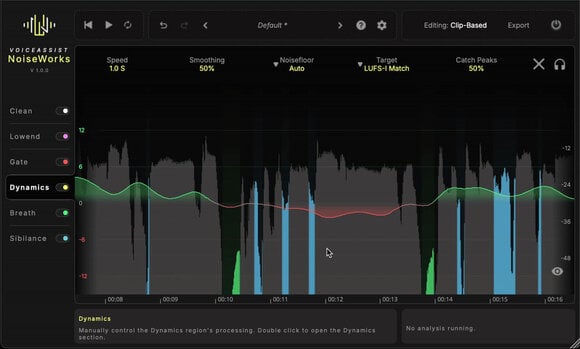 Студио софтуер Plug-In ефект NoiseWorks VoiceAssist (Дигитален продукт) - 3