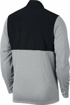 Felpa con cappuccio/Maglione Nike Dry Core 1/2 Zip Mens Sweater Wolf Grey/Pure Platinum/Black 2XL - 2