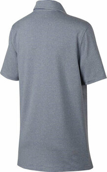 Polo trøje Nike Dri-Fit Control Stripe Boys Polo Shirt Blue Void/Pure L - 2