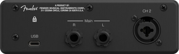 Interface áudio USB Fender Quantum LT 2 Interface áudio USB - 5