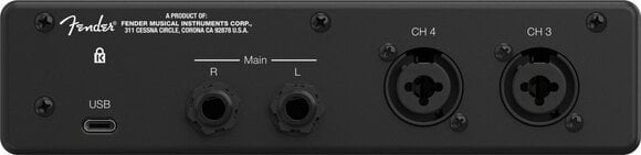 USB-audio-interface - geluidskaart Fender Quantum LT 4 USB-audio-interface - geluidskaart - 5