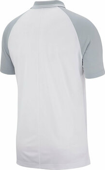 Риза за поло Nike Dry Essential Tipped Mens Polo Shirt White/Wolf Grey XL - 2