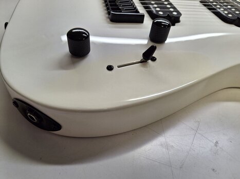 Guitare électrique Jackson JS Series JS32-7 Dinky DKA HT AH Snow White Guitare électrique (Endommagé) - 3