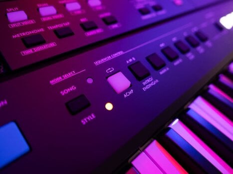 Keyboard s dynamikou Yamaha PSR-E483 Keyboard s dynamikou Black - 16