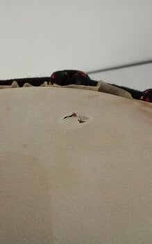 Djembé Terre Djembé Carving 40cm Natural/Carved 8" Djembé (Danificado) - 4