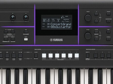 Keyboard with Touch Response Yamaha PSR-E583 Keyboard with Touch Response Black - 11