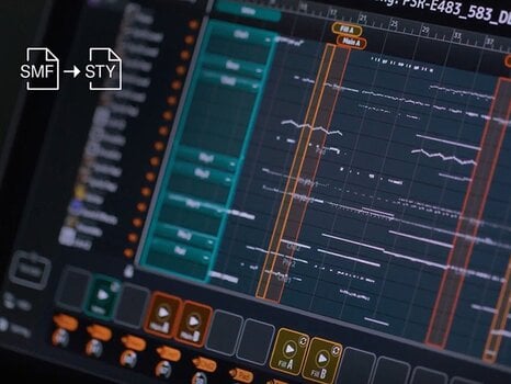 Keyboard with Touch Response Yamaha PSR-E583 Keyboard with Touch Response Black - 10