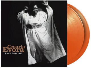Schallplatte Cesária Evora - Live À Paris 1993 (Numbered/Limited Edition) (Orange Coloured) (2 LP) - 1