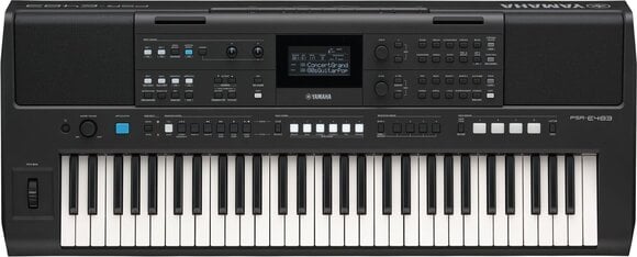 Keyboard met aanslaggevoeligheid Yamaha PSR-E483 SET Keyboard met aanslaggevoeligheid Black - 2