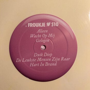 Disc de vinil Froukje & S10 - Froukje Loves S10 / S10 Loves Froukje (Lemon Ice Cream Coloured) (LP) - 5
