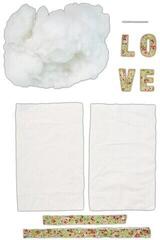 Kunst og kreativt sæt Docrafts Kreativt sæt Pude - Kærlighed - 1