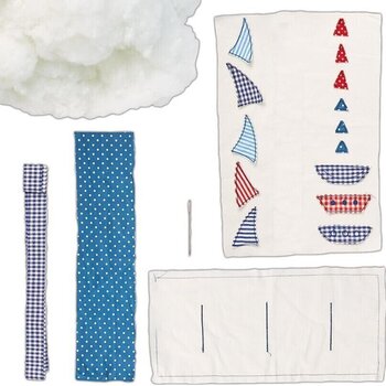 Ensemble artistique et créatif Docrafts Kit créatif Coussin - Bateau - 2