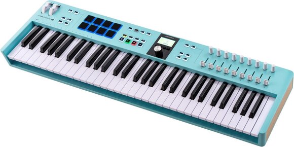 MIDI toetsenbord Arturia KeyLab Essential 61 mk3 MIDI toetsenbord Aquamarine - 3