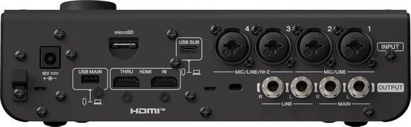 USB-audio-interface - geluidskaart Yamaha URX44V USB-audio-interface - geluidskaart (Alleen uitgepakt) - 6