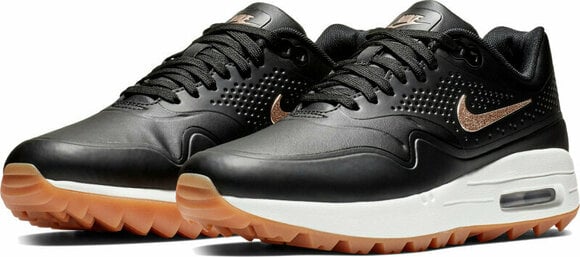 Damen Golfschuhe Nike Air Max 1G Black/Metallic Red 36,5 - 3