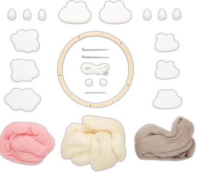 Kunsti- ja loomingukomplekt Docrafts Loominguline komplekt Roosa unenäopüüdja - 2