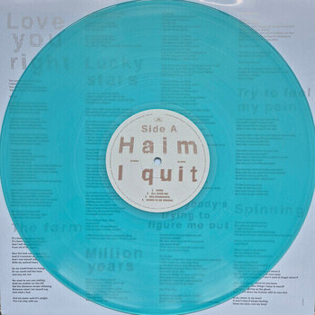 LP platňa Haim - I Quit (45 RPM) (Light Blue Translucent Coloured) (2 LP) - 3