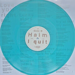 Vinylskiva Haim - I Quit (45 RPM) (Light Blue Translucent Coloured) (2 LP) - 3
