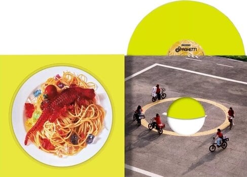 Disc de vinil Le Sserafim - 1st Single Album ‘SPAGHETTI’ Vinyl: NEON YELLOW Version (LP) - 2