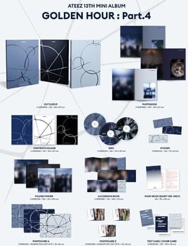 Muziek CD Ateez - Golden Hour: Part.4 (Photobook) (CD) - 2