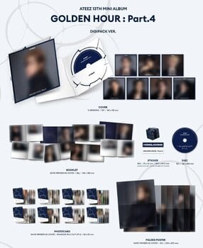 CD de música Ateez - Golden Hour: Part.4 (Digipak) (CD) - 2