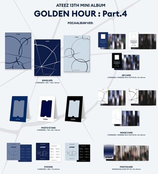 CD de música Ateez - Golden Hour: Part.4 (POCA) (CD) - 2