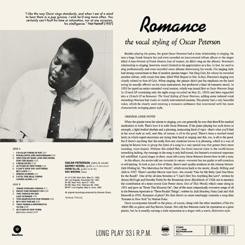 LP ploča Oscar Peterson - Romance: The Vocal Styling Of Oscar Peterson (Reissue) (Limited Edition) (180 g) (LP) - 2
