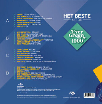 LP ploča Various Artists - Het Beste Uit De Evergreen Top 1000 (Transparent Green Coloured) (2 LP) - 2