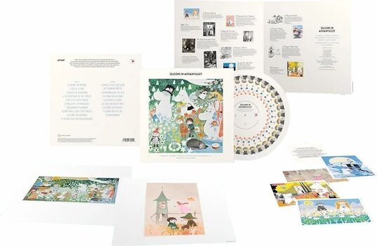 Disco de vinil Lauri Porra - Seasons In Moominvalley (180 g) (Zoetrope Coloured) (LP) - 3