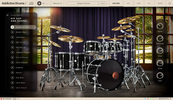 VST Instrument XLN Audio Addictive Drums 2: Hip Hop and Gospel Collection (Digital product) - 2