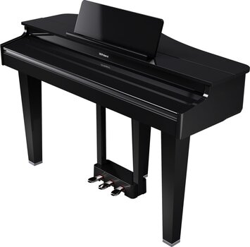 Piano de cauda grand digital Roland GP-3 SET Piano de cauda grand digital Polished Ebony - 3