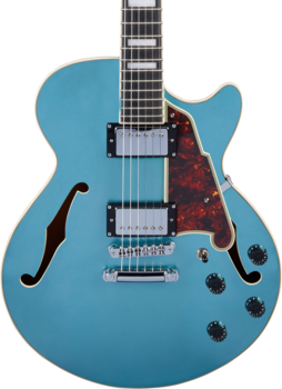 Halvakustisk gitarr D'Angelico Premier SS 2019 Ocean Turquoise - 3