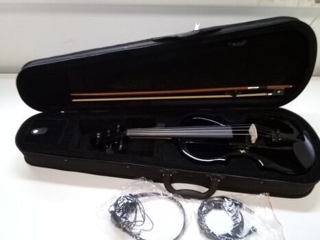 Violino elétrico Stagg EVN X 4/4 Black Violino elétrico (Tao bons como novos) - 3