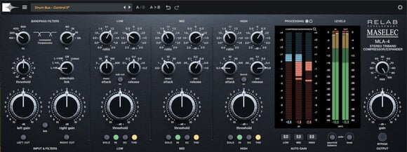 Software Plug-In FX Processor Relab Development Maselec MLA-4 (Digital product) - 2