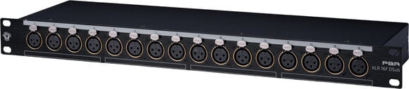 Patch panel Black Lion Audio PBR XLR 16F DSub Patch panel - 3