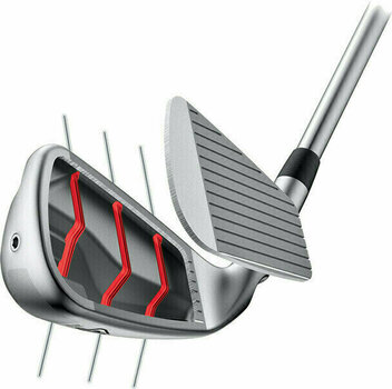 Golfmaila - Hybridi Ping G410 Crossover Hybrid Right Hand 3XR Black Alta CB 70 Red Stiff - 4