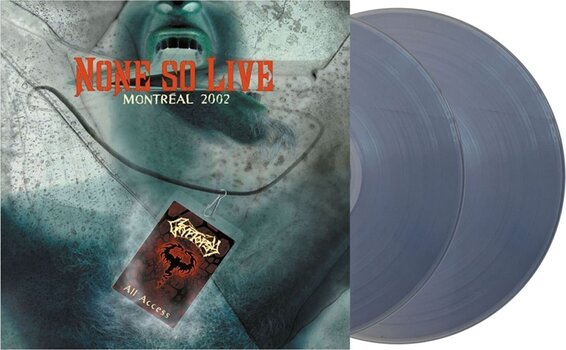 LP plošča Cryptopsy - None So Live (Reissue) (Limited Edition) (Gatefold Sleeve) (Grey Coloured) (2 LP) - 2