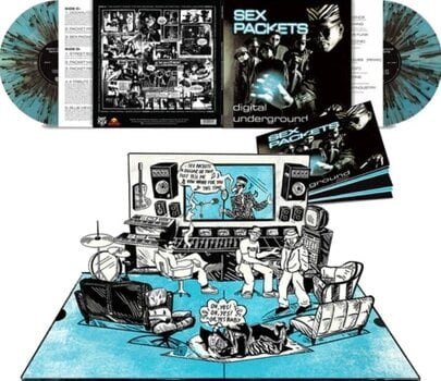 LP ploča Digital Underground - Sex Packets (35th Anniversary/Deluxe Edition) (Pop-Up Version) (Blue/Black Splatter Coloured) (2 LP) - 2