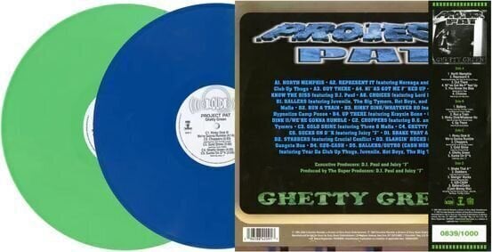 LP ploča Project Pat - Ghetty Green (Aqua Blue/Mint Green Coloured) (Gatefold Sleeve) (2 LP) - 3