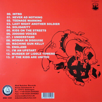 LP plošča Angelic Upstarts - Anthems Against Scum (Reissue) (LP) - 2