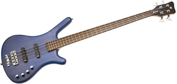 4-string Bassguitar Warwick RockBass Corvette Basic Ocean Blue Transparent Satin 4-string Bassguitar - 3