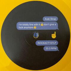 Vinüülplaat Arab Strap - I'm Totally Fine With It 👍 Don't Give A F*ck Anymore 👍 (Limited Edition) (Emoji Yellow Coloured) (LP) - 2