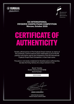 Digitální piano Yamaha CLP-875B Chopin Black Digitální piano - 2