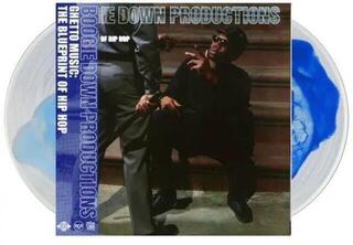 Disco in vinile Boogie Down Productions - Ghetto Music: The Blueprint Of Hip Hop (Limited Edition) (Blue Ink-In-Clear Coloured) (2 LP) - 1