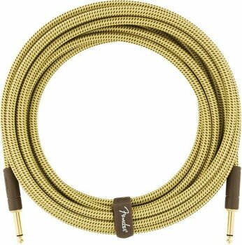 Instrument Cable Fender Deluxe Series Yellow 5,5 m Straight - Straight - 2