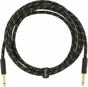 Instrument Cable Fender Deluxe Series Black 3 m Straight - Straight - 2