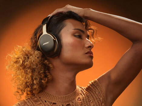 Bezdrátová sluchátka na uši Bose QuietComfort Ultra Headphones 2nd Gen Desert Gold Bezdrátová sluchátka na uši - 6
