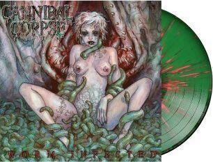 Disque vinyle Cannibal Corpse - Worm Infested (Limited Edition) (Green Translucent With Red Splatter Coloured) (LP) - 1